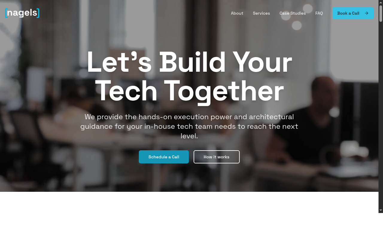 Nagels IT Consulting website screenshot